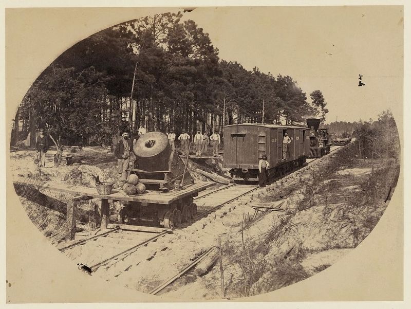 U.S. Military Railroad image. Click for full size.
