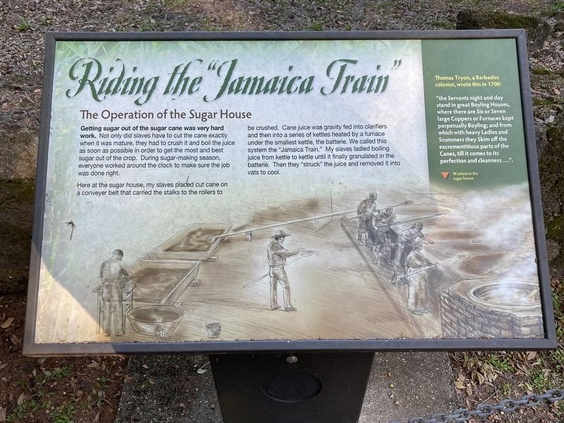 Riding the Jamaica Train Marker image. Click for full size.