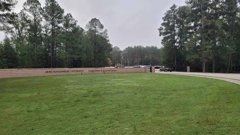 The front of the Army Sustainment University. Click for full size. The front of the Army Sustainment University image. Click for full size.