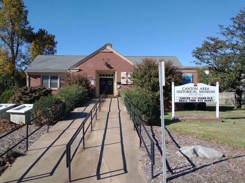 The Canton Area History Museum Marker. Click for full size. The Canton Area History Museum Marker image. Click for full size.