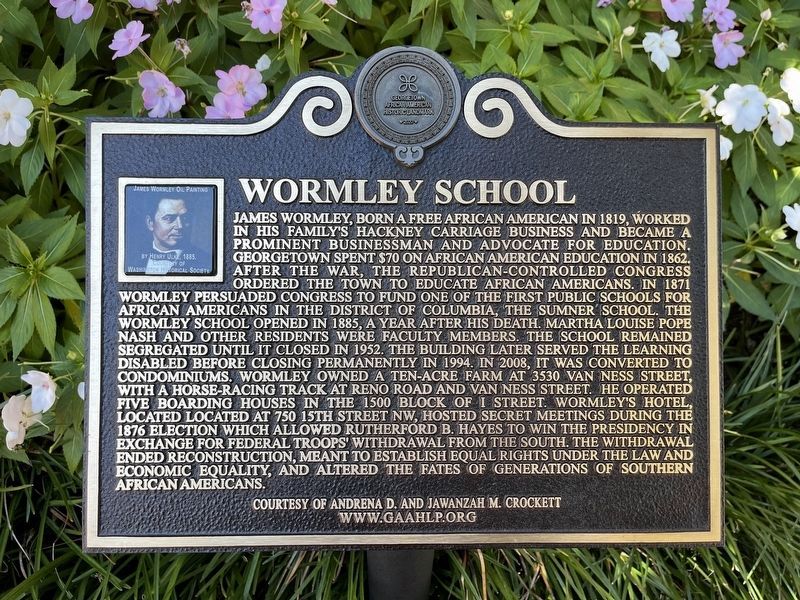 Wormley School Marker image. Click for full size.