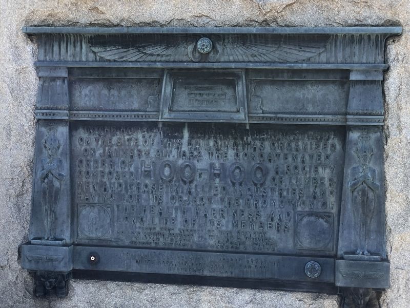 Hoo-Hoo Monument Marker image. Click for full size.