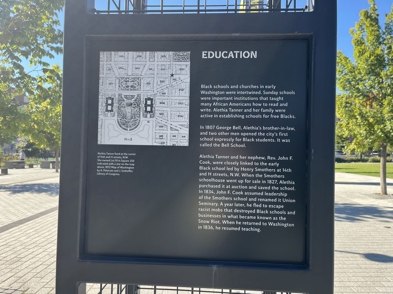 Education side of the marker image. Click for full size.