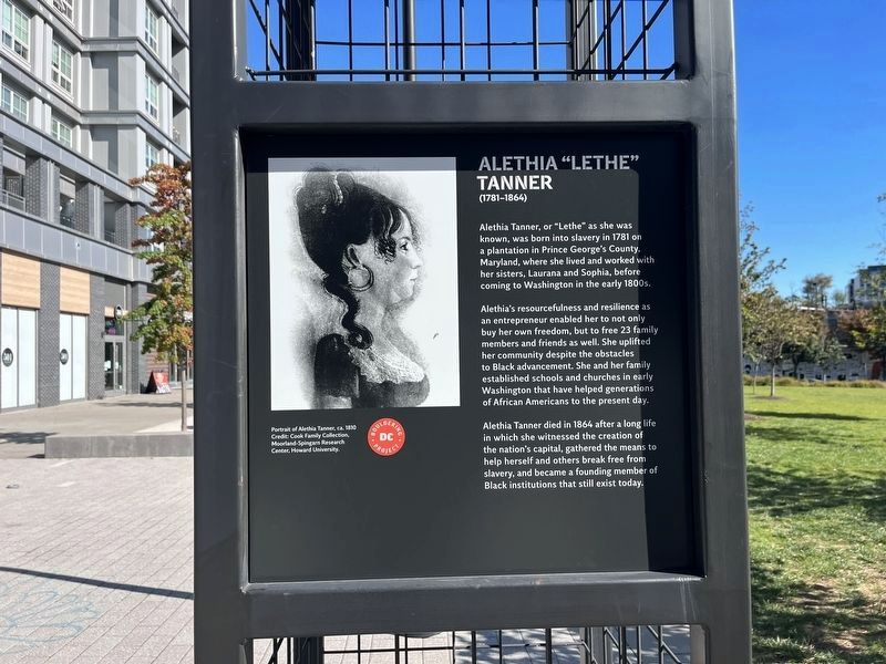 Alethia "Lethe" Tanner Marker. Click for full size. Alethia "Lethe" Tanner Marker image. Click for full size.