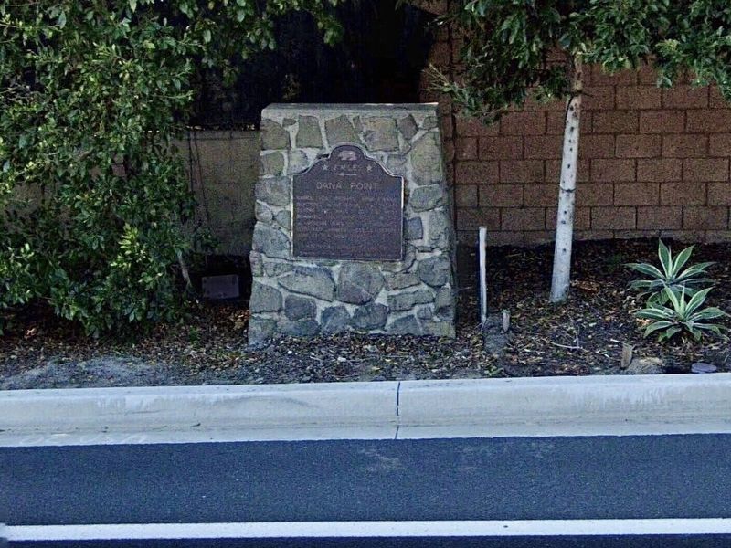 Dana Point Marker. Click for full size. Dana Point Marker image. Click for full size.