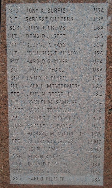 Oklahoma Medal of Honor Recipients Marker. Click for full size. Oklahoma Medal of Honor Recipients Marker image. Click for full size.