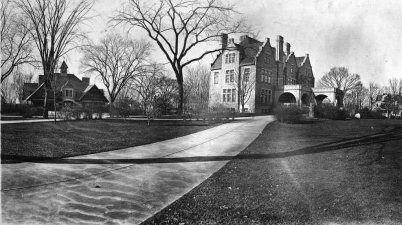 Edgar Sawyer House - circa 1910 image. Click for full size.