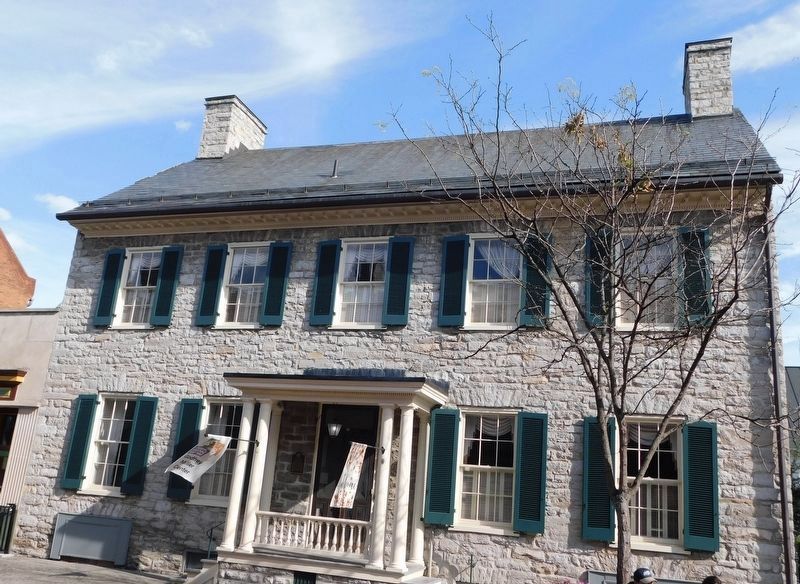 The Godfrey Miller Home<br>Located at 26 South Loudoun Street. Click for full size. The Godfrey Miller Home<br>Located at 26 South Loudoun Street image. Click for full size.