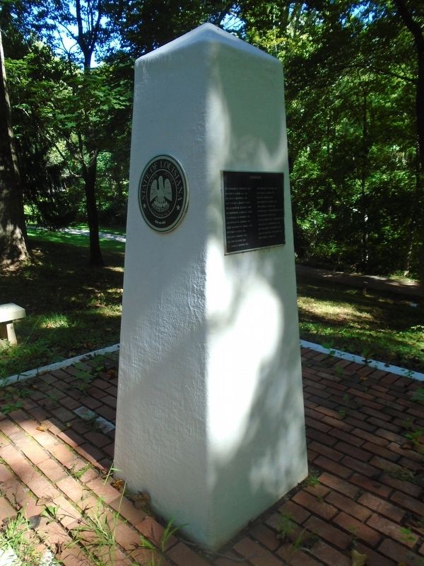 Louisiana Medal of Honor Recipients Memorial Obelisk. Click for full size. Louisiana Medal of Honor Recipients Memorial Obelisk image. Click for full size.