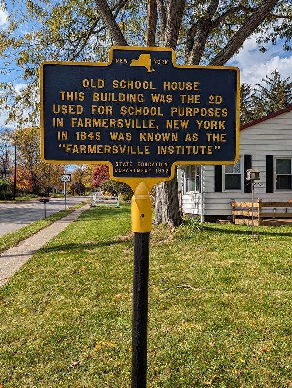 Old School House Marker image. Click for full size.