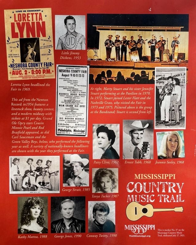 Neshoba County Fair Marker. Click for full size. Neshoba County Fair Marker image. Click for full size.