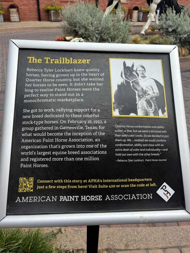 The Trailblazer Marker image. Click for full size.