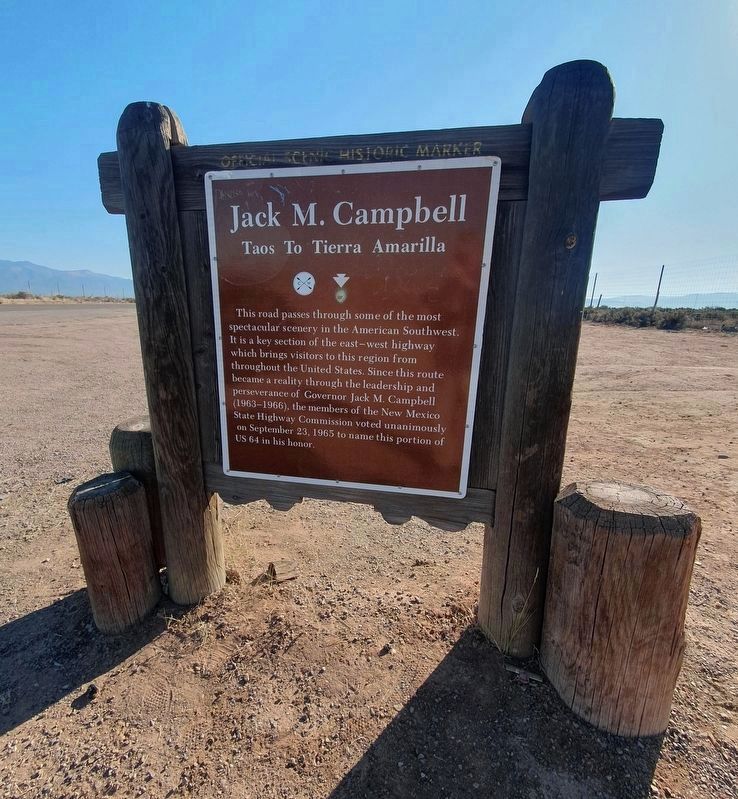 Jack M. Campbell Marker image. Click for full size.