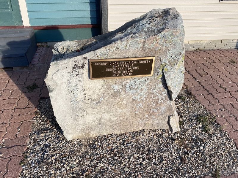 Nearby Time Capsule. Click for full size. Nearby Time Capsule image. Click for full size.