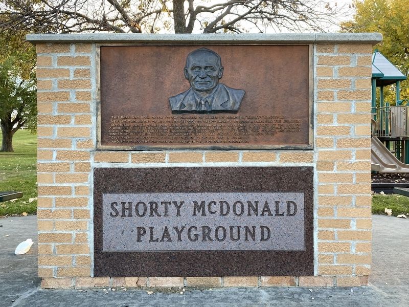 Shorty McDonald Playground Marker image. Click for full size.