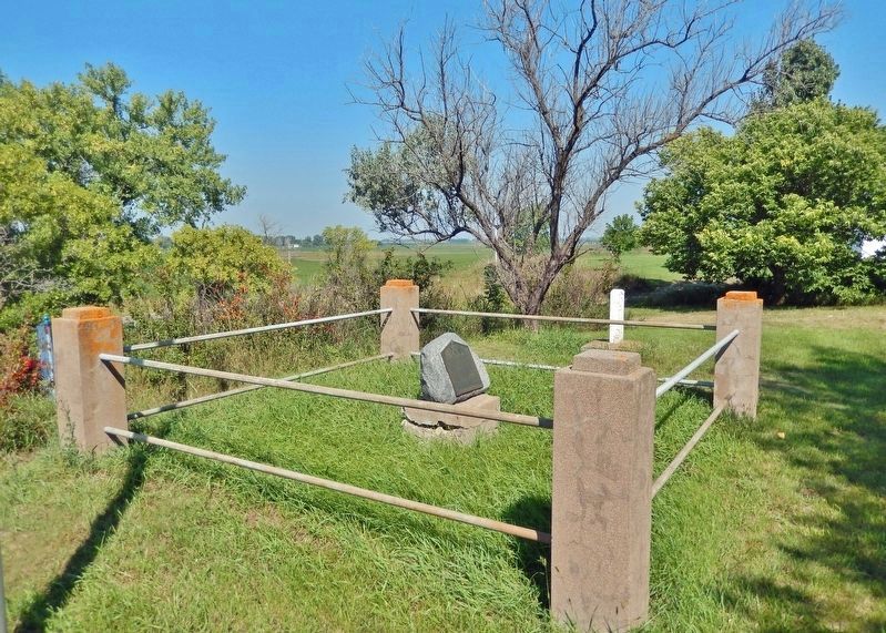 First Masonic Ceremony Marker & Site image. Click for full size.