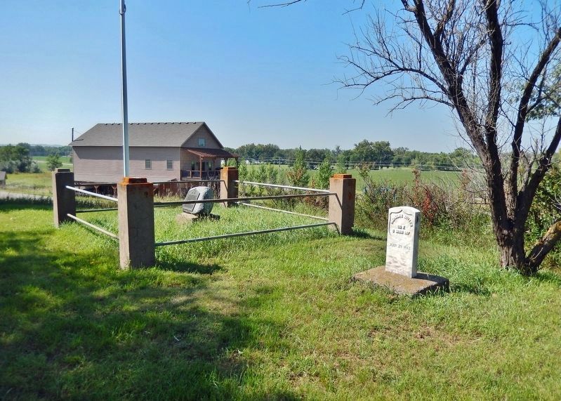 First Masonic Ceremony Marker & Site image. Click for full size.