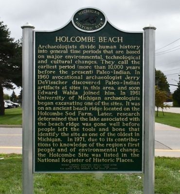 Holcombe Beach Marker Side 2 image. Click for full size.