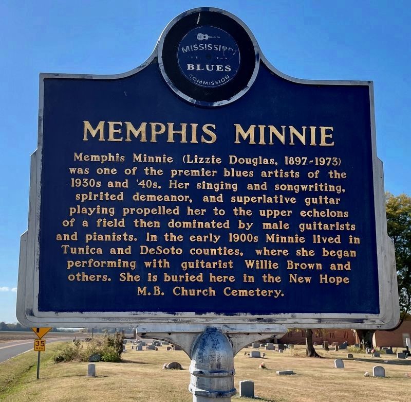 Memphis Minnie Marker image. Click for full size.