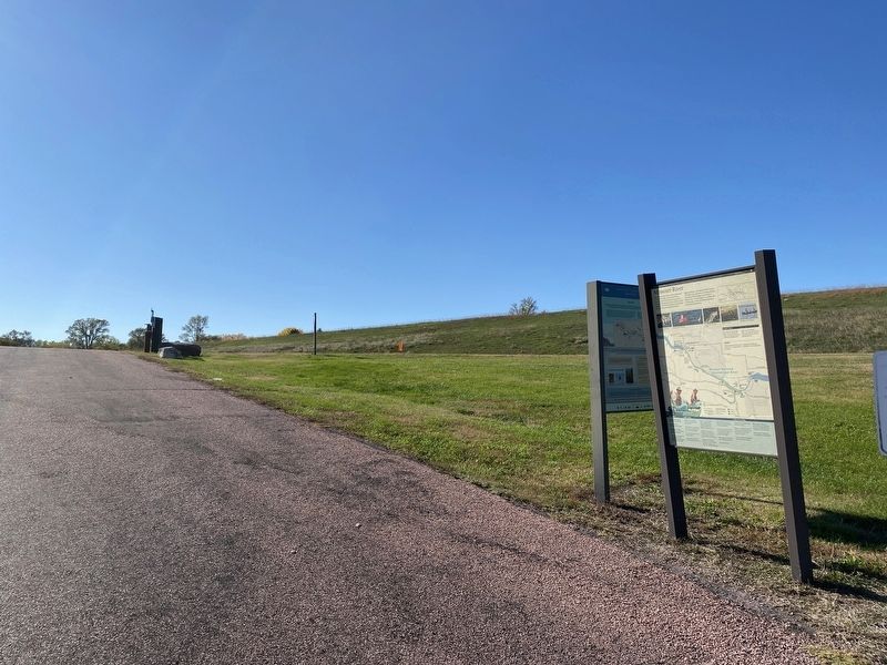 Welcome to Randall Creek Recreation Area Marker. Click for full size. Welcome to Randall Creek Recreation Area Marker image. Click for full size.
