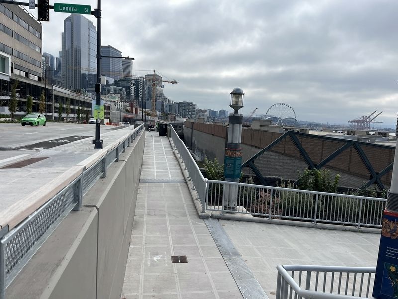 Where did this bridge used to go? / Where does this bridge go now? Marker. Click for full size. Where did this bridge used to go? / Where does this bridge go now? Marker image. Click for full size.