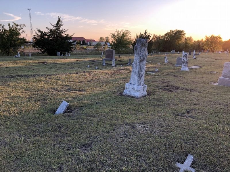 Blackland Cemetery Marker image. Click for full size.