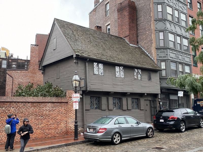 Here Lived Paul Revere Marker image. Click for full size.