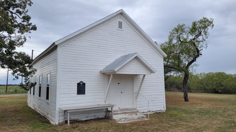 Harmony Baptist Church and Cemetery Marker. Click for full size. Harmony Baptist Church and Cemetery Marker image. Click for full size.