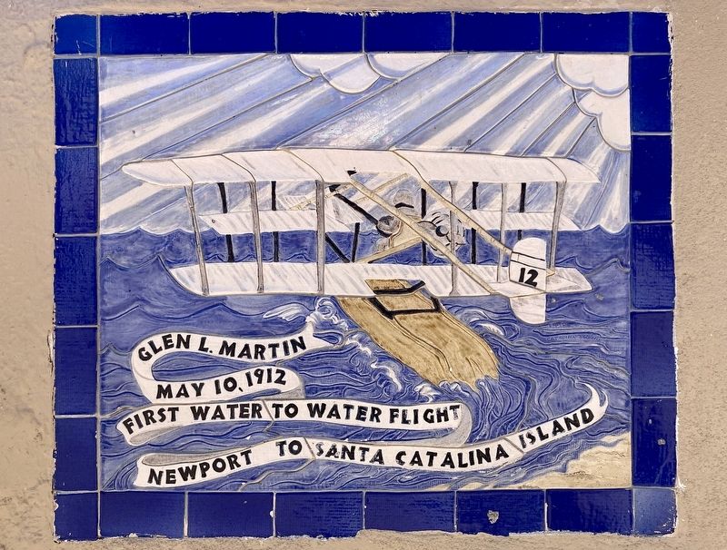 First Flight - Newport to Catalina Marker. Click for full size. First Flight - Newport to Catalina Marker image. Click for full size.