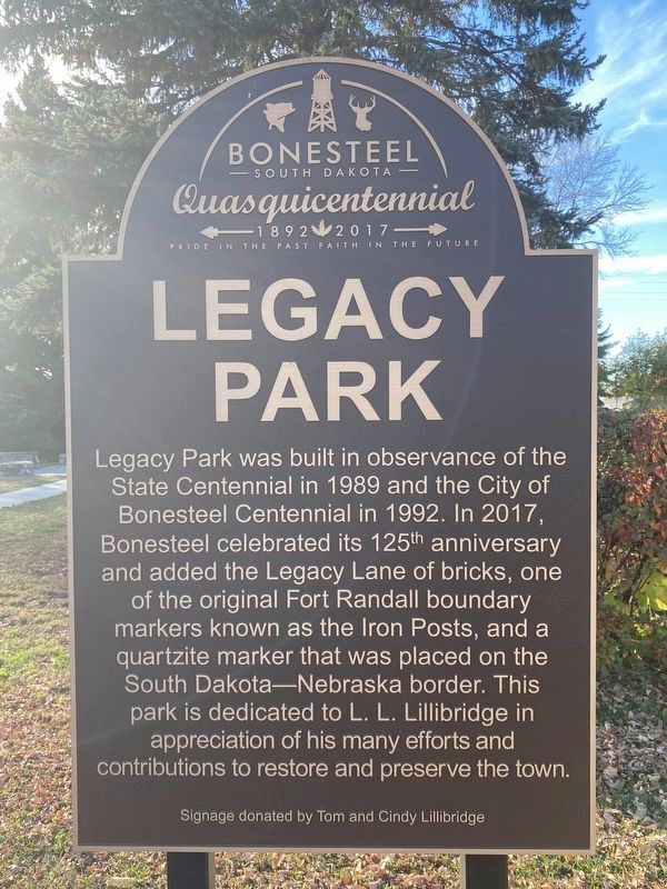Legacy Park Marker image. Click for full size.