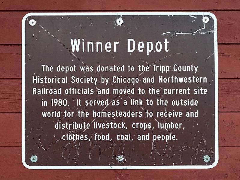 Winner Depot Marker image. Click for full size.