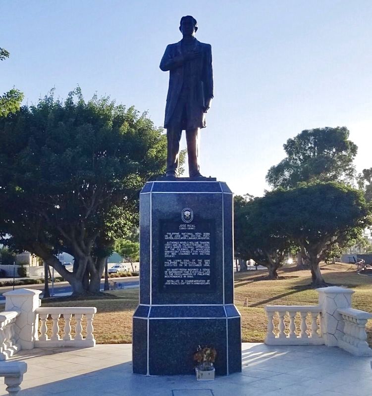 Jose Rizal Marker. Click for full size. Jose Rizal Marker image. Click for full size.