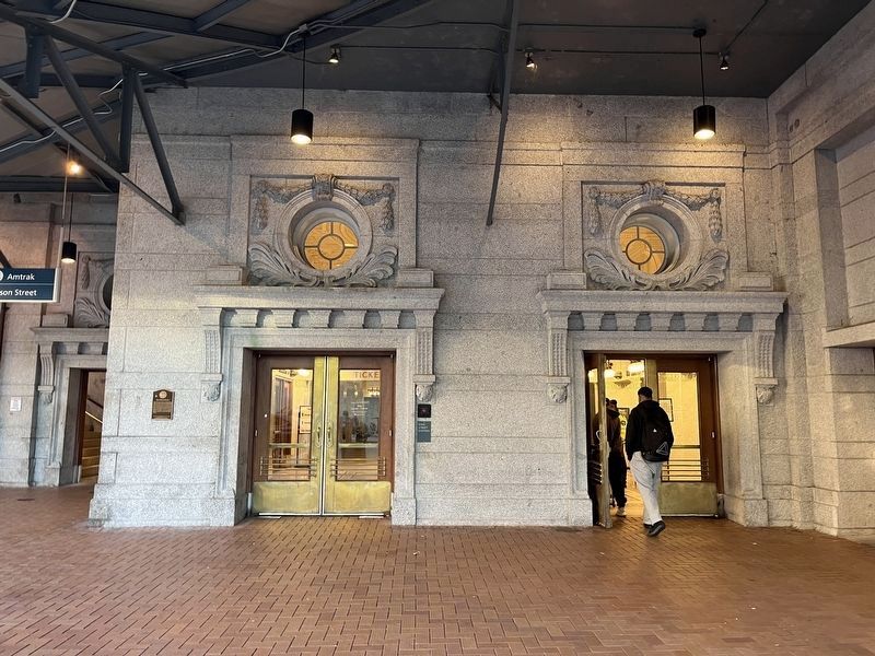 King Street Station Marker. Click for full size. King Street Station Marker image. Click for full size.