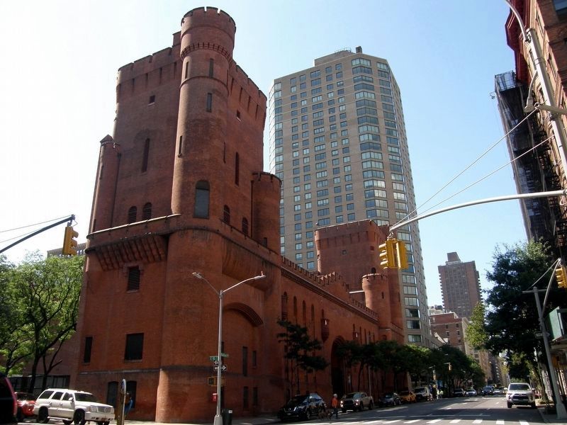The former Squadron �A� Armory Madison Avenue facade image. Click for full size.