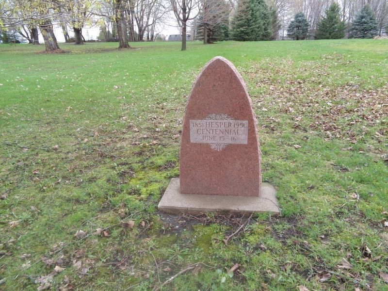 Hesper Centennial Monument image. Click for full size.