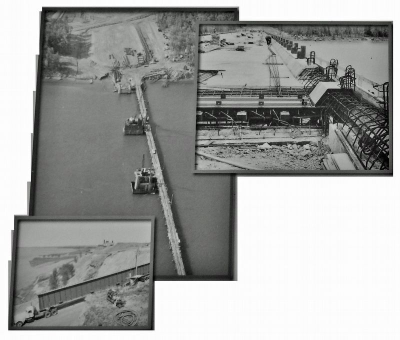 Marker detail: Construction Photos image. Click for full size.