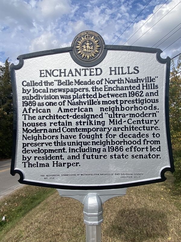 Enchanted Hills Marker image. Click for full size.