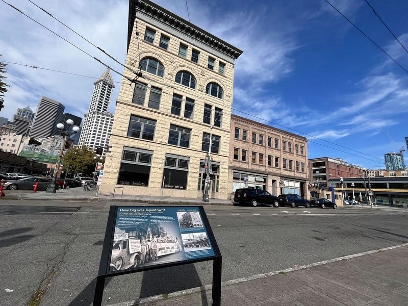 How Big Was Japantown? Marker image. Click for full size.
