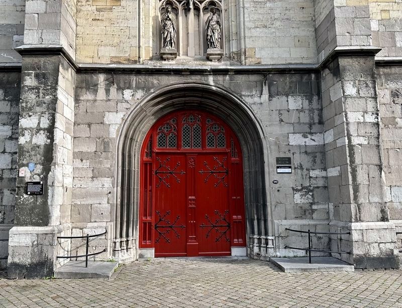Sint Matthiaskerk / St. Matthias Church Marker - wide view image. Click for full size.
