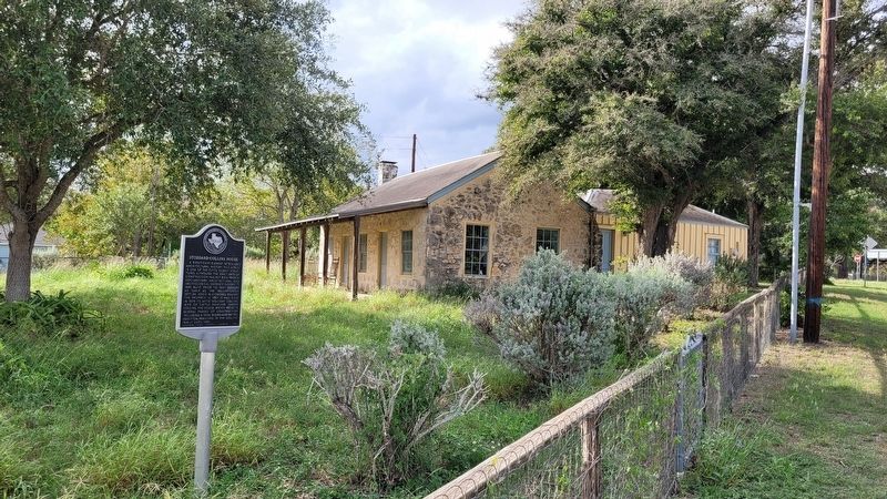 The Stoddard-Collins House and Marker image. Click for full size.