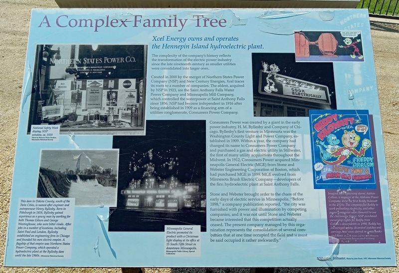 A Complex Family Tree Marker image. Click for full size.