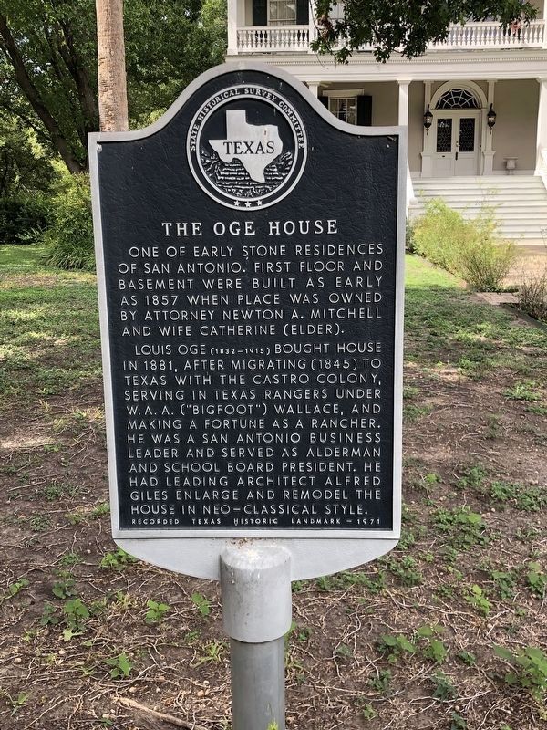 The Oge House Marker image. Click for full size.