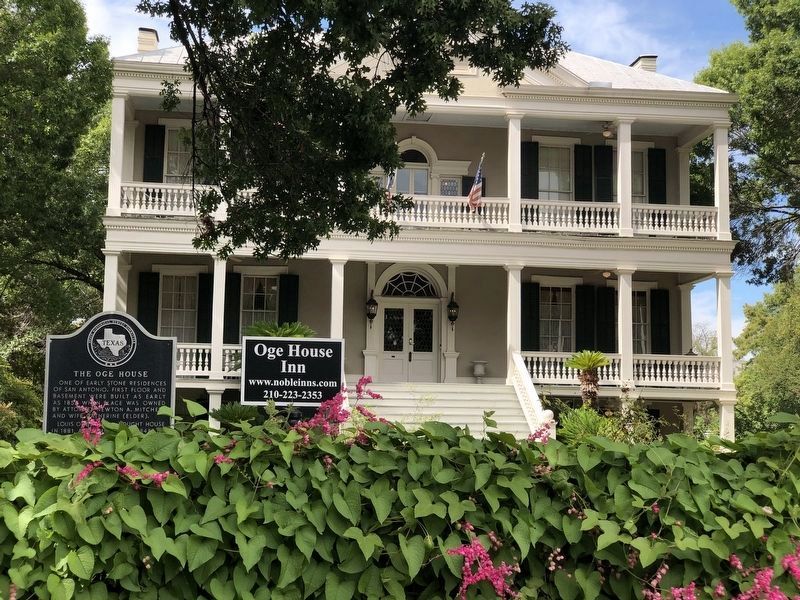 The Oge House Marker image. Click for full size.