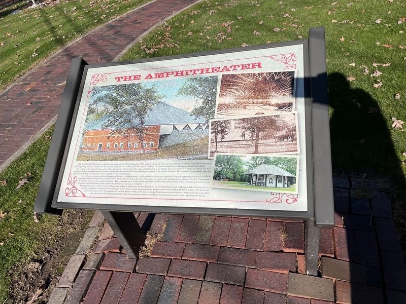 The Amphitheater Marker image. Click for full size.