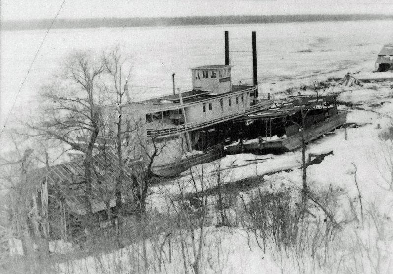 Marker detail: Winter 1905 Headquarters image. Click for full size.