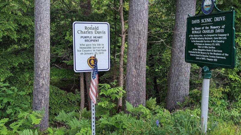 Davis Scenic Drive Marker image. Click for full size.