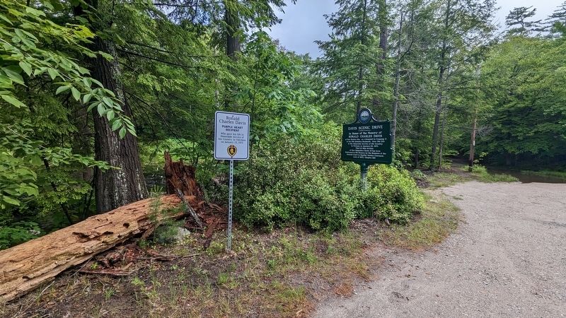 Davis Scenic Drive Marker image. Click for full size.