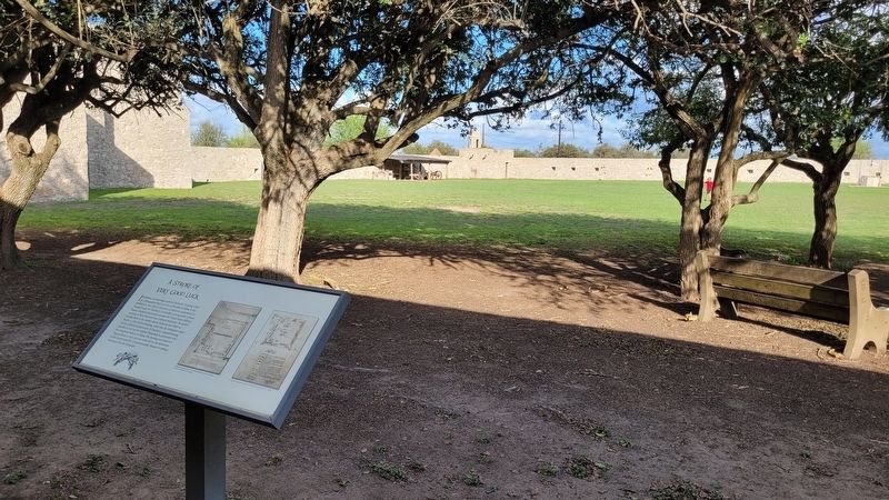 The view of the marker inside courtyard image. Click for full size.