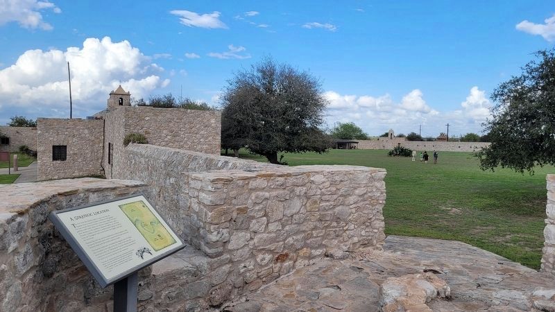 The view of the marker on the bastion image. Click for full size.