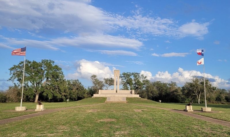 The Fannin Memorial Monument grounds image. Click for full size.